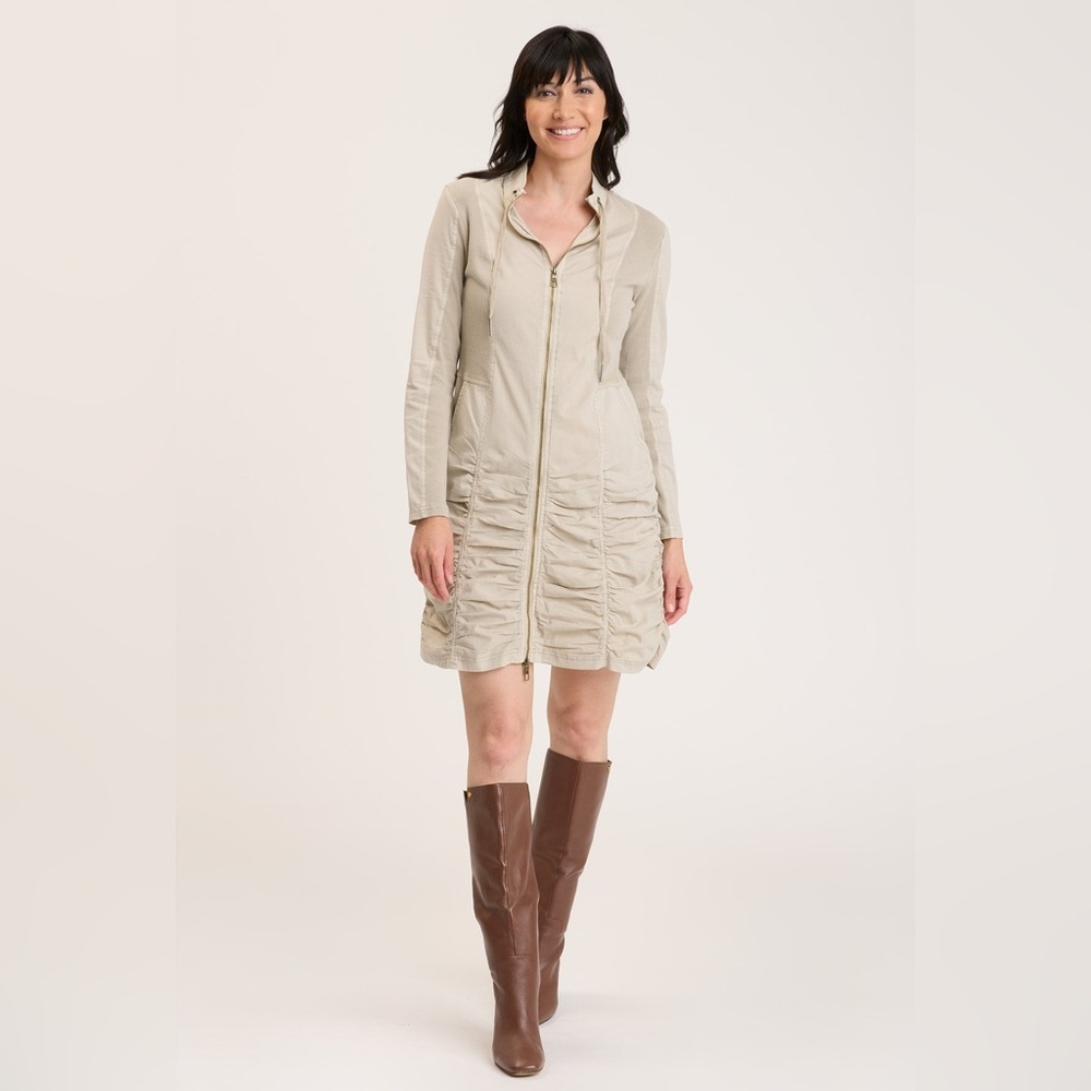 XCVI Fiore Dress Jacket Zipper, Merino Wool Pigment
